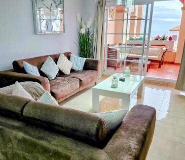 Castillo de Sabinillas Apartamento | Duquesa Regents apt, large balcony with spectacular sea views close to port and beach