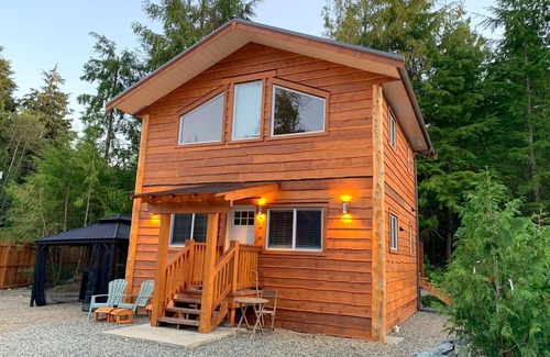 Ucluelet Cabina | Eagle Cabin - Brand new all wood 3 bedroom cabin