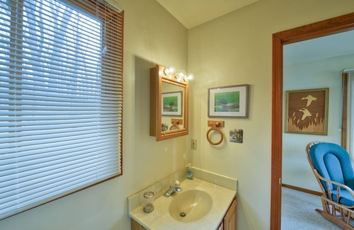 Bumpass Casa | Eagles Landing Large Waterfront Home en el lado privado del lago Anna Rampa de lanzamiento en la propiedad.