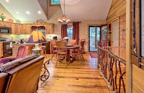 Hiawassee Cabina | Eagles Wings Hideaway with Spectacular Views