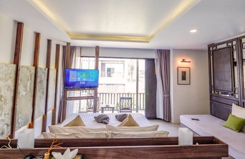 Ko Lanta Hotel | Earth Suite habitación doble con balcón Koh Lanta