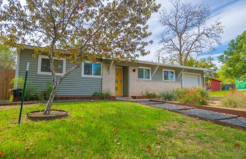 Pecan Springs Springdale Casa | East Austin 3BR 5 miles to downtown/UT stadium/Moody/SXSW. Large yard, pets Ok.