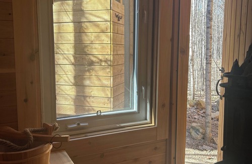 Killaloe Cabina | Off-grid Eco Retreat |:| Shower + Sauna Under Sky on 200 acres