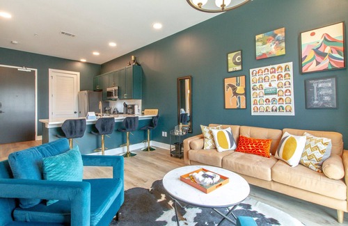Five Points Apartamento | Music City Base–Sleeps 6–East Nash Hotspot-DT