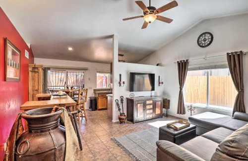 Coyote Corridor Casa | East Tucson House with Private Backyard and Fire Pit