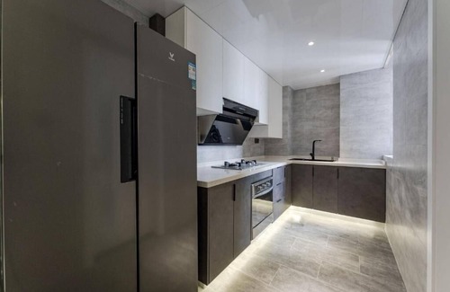 Changning Apartamento | Easternhub- Modern Light Luxurious Three-bedroom Apartment Lazy Afternoon