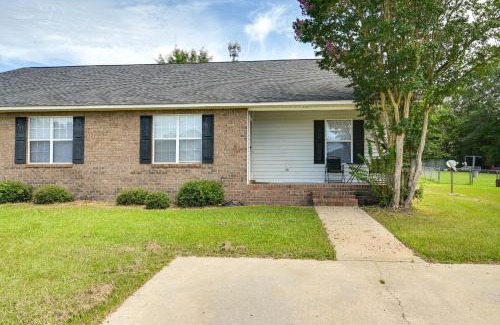 Greenville Casa | Easy ECU Access Quiet Modern Home with Patio!