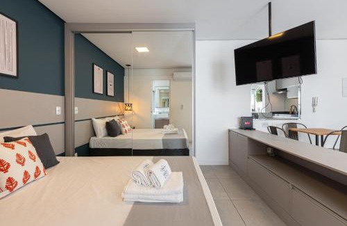 Campo Belo Apartamento | Easy Star - Lindo Studio aconchegante lado do Aero Congonhas - KU02H