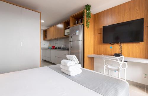 Santo Amaro Apartamento | Easy Star - Lindo Studio no Alto da Boa Vista proximo ao Metrô - TX03H