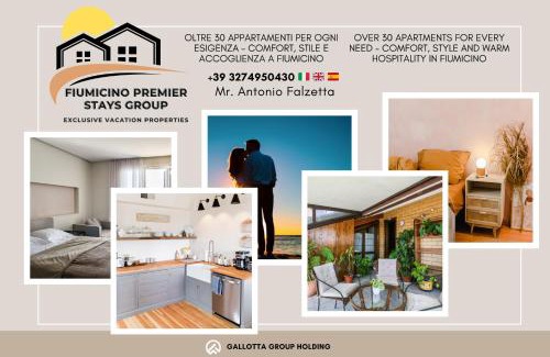 Isola Sacra Apartamento | Easy Suite Vista Giardino - Fiumicino Airport - Self Check-In