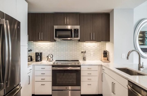 Woodmont Triangle Apartamento | Experiencia en el centro de Bethesda: unidad de 1 dormitorio espaciosa