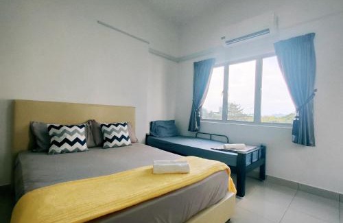 Taman Kolej Perdana Apartamento | EasyStay Kampar (near UTAR) 5bedrooms 10pax Free WiFi