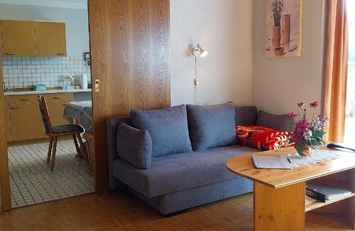 Traitsching Apartamento | Ebenerdige Ferienwohnung mit Terrasse für bis zu 4 Personen