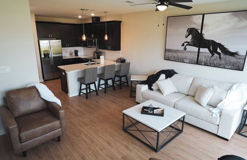 Stephenville Casa | Ebony and Ivory, Stephenville’s newest townhome