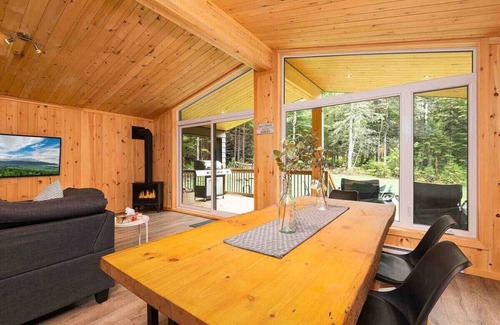 Baie-St-Paul Chalet De Esquí | Echo de la Forêt 9: Exclusive Nature, Spa Retreat
