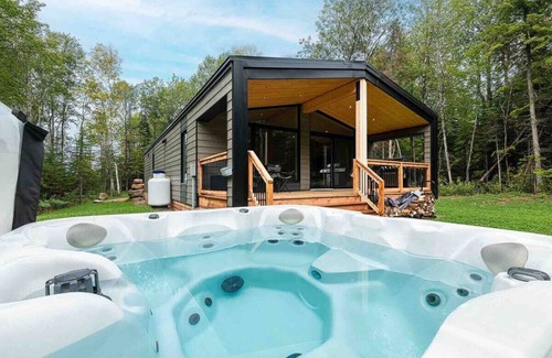 Baie-St-Paul Chalet De Esquí | Echo de la Forêt 9: Exclusive Nature, Spa Retreat