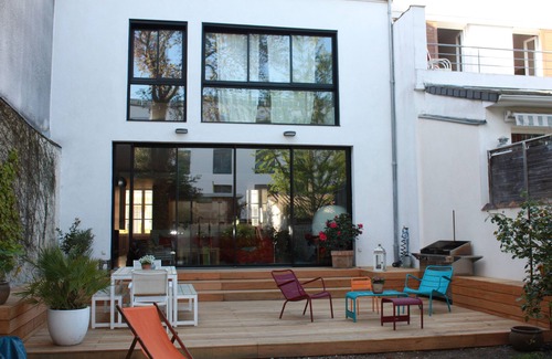 Saint Seurin - Fondaudege Casa | Echoppe renovado por el arquitecto de 23O m2 - 5 Ch en paz con jardín