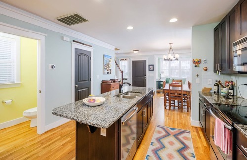 Davidson Casa | Eclectic 3BR Steps to Main Street With a Patio