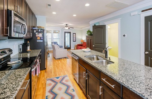 Davidson Casa | Eclectic 3BR Steps to Main Street With a Patio