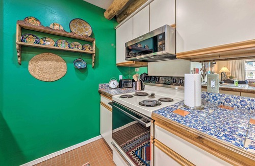 Cloudcroft Casa | Eclectic Home w/ Deck: 4 Miles to Ski Cloudcroft!