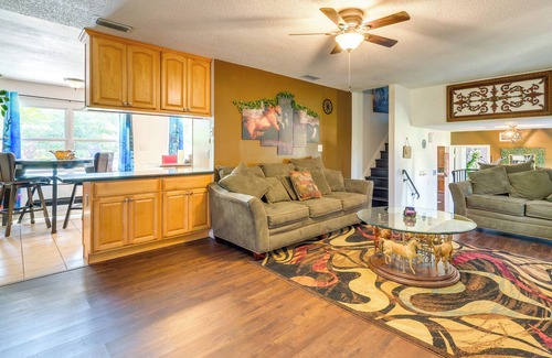 Fort King District Casa | Eclectic Ocala Vacation Rental w/ Private Pool!