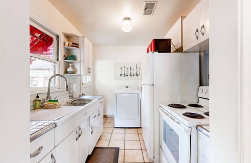East End Casa | Eclectic vintage duplex home close to downtown, hiking trails, & event center