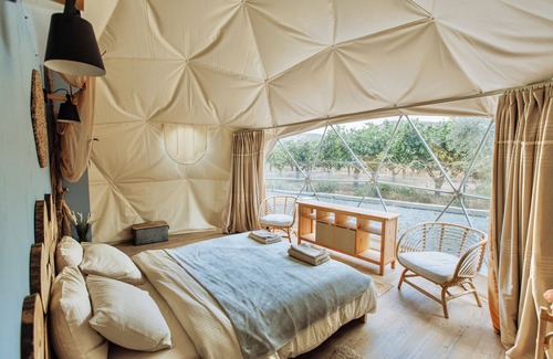 Agios Theodoros Cabina | Eco-Boho Mountain Dome - Geometry Park