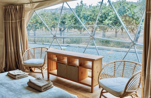 Agios Theodoros Cabina | Eco-Boho Mountain Dome - Geometry Park