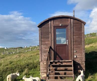 Oldshoremore Otro | Eco Crofter's Wagon by the Sea - Off Grid Experience - No electricity or Running Water- As seen soon on Netflix