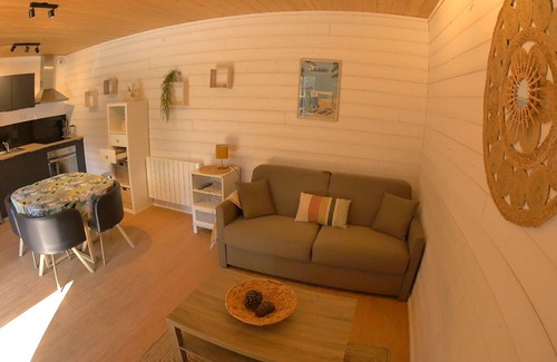 Lacanau Chalet De Esquí | Eco-lodges Lacanau Moutchic Inn - idéalement situé au lac de Lacanau - 4 pers
