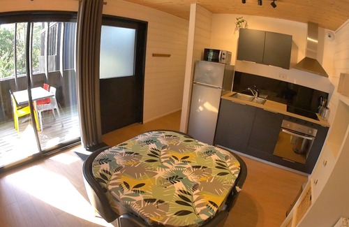 Lacanau Chalet De Esquí | Eco-lodges Lacanau Moutchic Inn - idéalement situé au lac de Lacanau - 4 pers
