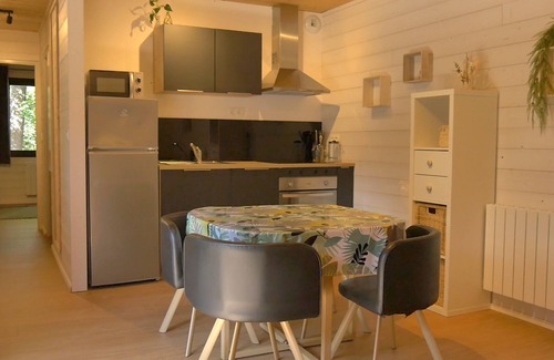 Lacanau Chalet De Esquí | Eco-lodges Lacanau Moutchic Inn - idéalement situé au lac de Lacanau - 4 pers