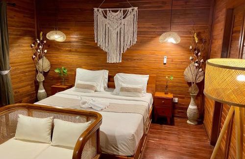 Melayang Villa | Eco Tini Villas Rice Fields and Jungle View