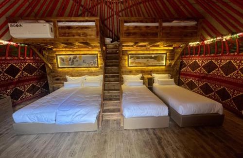 Velingrad Otro | Eco Yurt Glamping with Campfire Wildflowers & Nature Trails Dengri Eco Resort