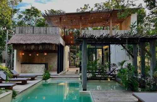 Soliman Bay Villa | EcoBungalow Jungle Nest in Tulum by Mayan Host