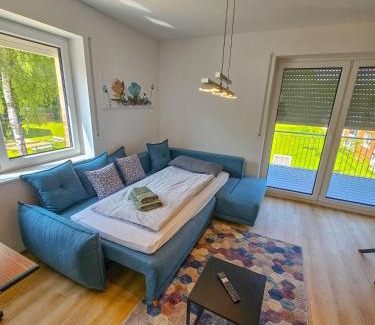 Meppen Apartamento | EcoCube 442 - Balkon, 2Zimmer, Waschmaschine, Schlafsofa
