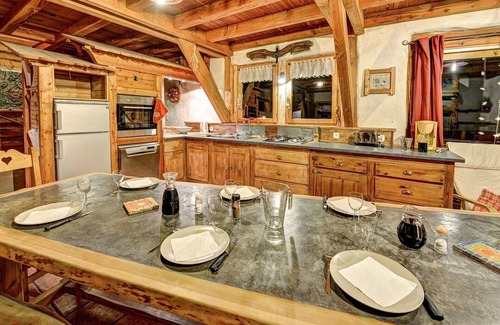 Saint-Martin-de-Queyrieres Casa | Ecológica 5mn Casa de Briançon, 15 personas, 2 orejas, cómodo, SPA