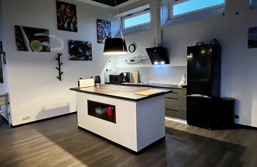Oesterdeichstrich Apartamento | Ecolodge Loft, 180qm Raumwunder für bis zu 8 Personen, 5km zu Nordsee / Büsum