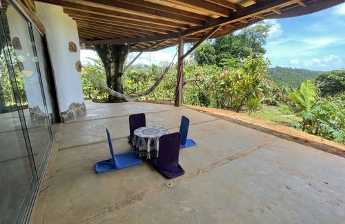 Ilheus-Itacare Otro | Ecological house overlooking the sea, inside an agroforest!