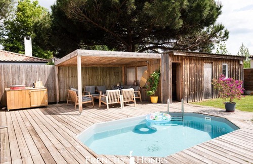 Gujan-Mestras Villa | Ecrin de sérénité avec piscine et jacuzzi privatif
