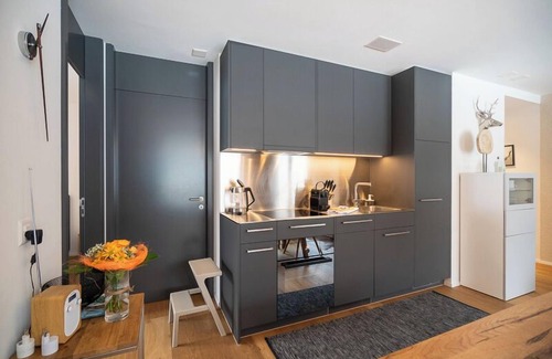 Flims Apartamento | Edelweiss vacation apartment Casa Vallada: Modern 3.5-room apartment, 57 m².