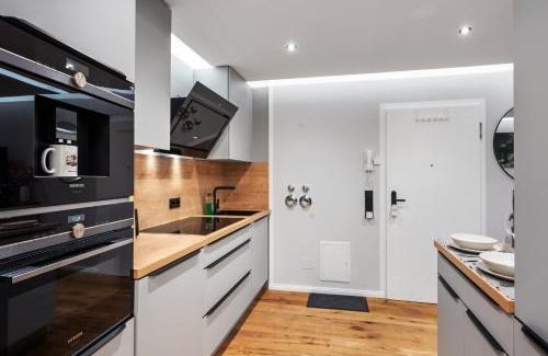 Schloßchemnitz Apartamento | EDLER WOHNRAUM Noble Stadtoase mit Boxspringbett, Kaffeevollautomat, Lift & Parkplatz