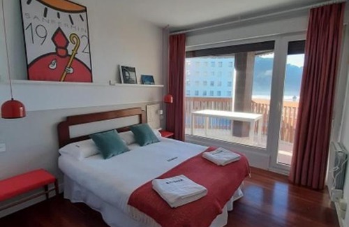 Zarautz Apartamento | Egona-MUS9 Espectacular 1ª Línea Playa-piscina