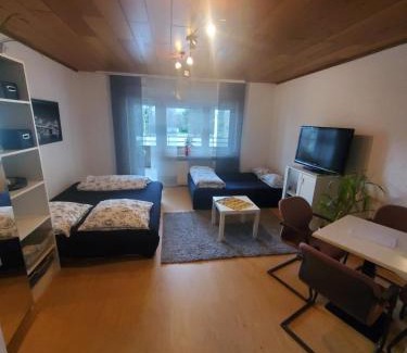 Mietersheim Apartamento | Einzimmerwohnungmit großem Balkon