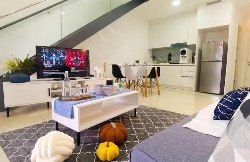 Bandar Tun Razak Apartamento | EkoCheras Loft 5 pax, #Snooker #AboveMall #Balcony #FreeCarPark