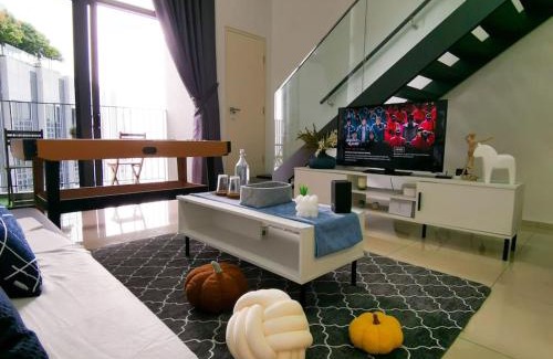 Bandar Tun Razak Apartamento | EkoCheras Loft 5 pax, #Snooker #AboveMall #Balcony #FreeCarPark