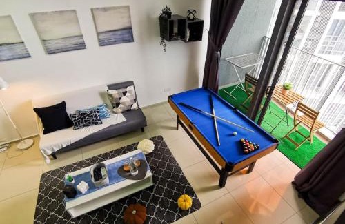 Bandar Tun Razak Apartamento | EkoCheras Loft 5 pax, #Snooker #AboveMall #Balcony #FreeCarPark