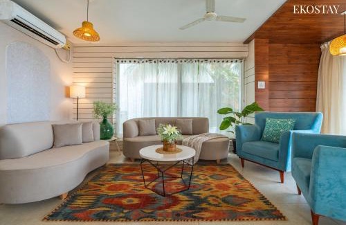Nerul Villa | Ekostay Gold- Salt Water Villa I Sea View I 200 meters from Beach