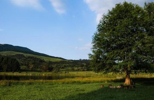 Karkloof Nature Reserve Otro | eKuthuleni - Wooden Cabin over the lake