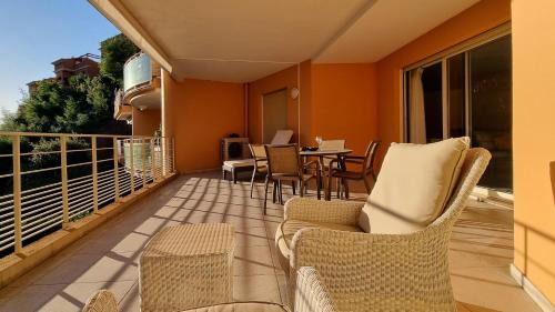 Theoule-sur-Mer Apartamento | Elégant 3 pièces au Port de la Figueirette